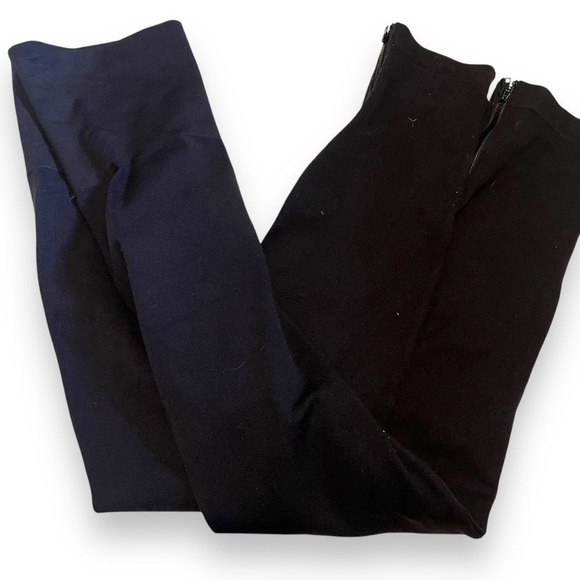 Spanx Seamless Side Zip Ankle Leggings Black XL Style High Waist - Picture 1 of 6